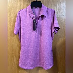 Under Armour Women’s Purple Polo Shirt NWT Sz M